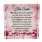 Her Smile Glass Block Paperweight