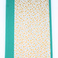 Hubert Bookbindery A5 Lined Notebook Gold Polka Dots