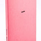 Side View of Badly Made Books A6 Notebook in Pink