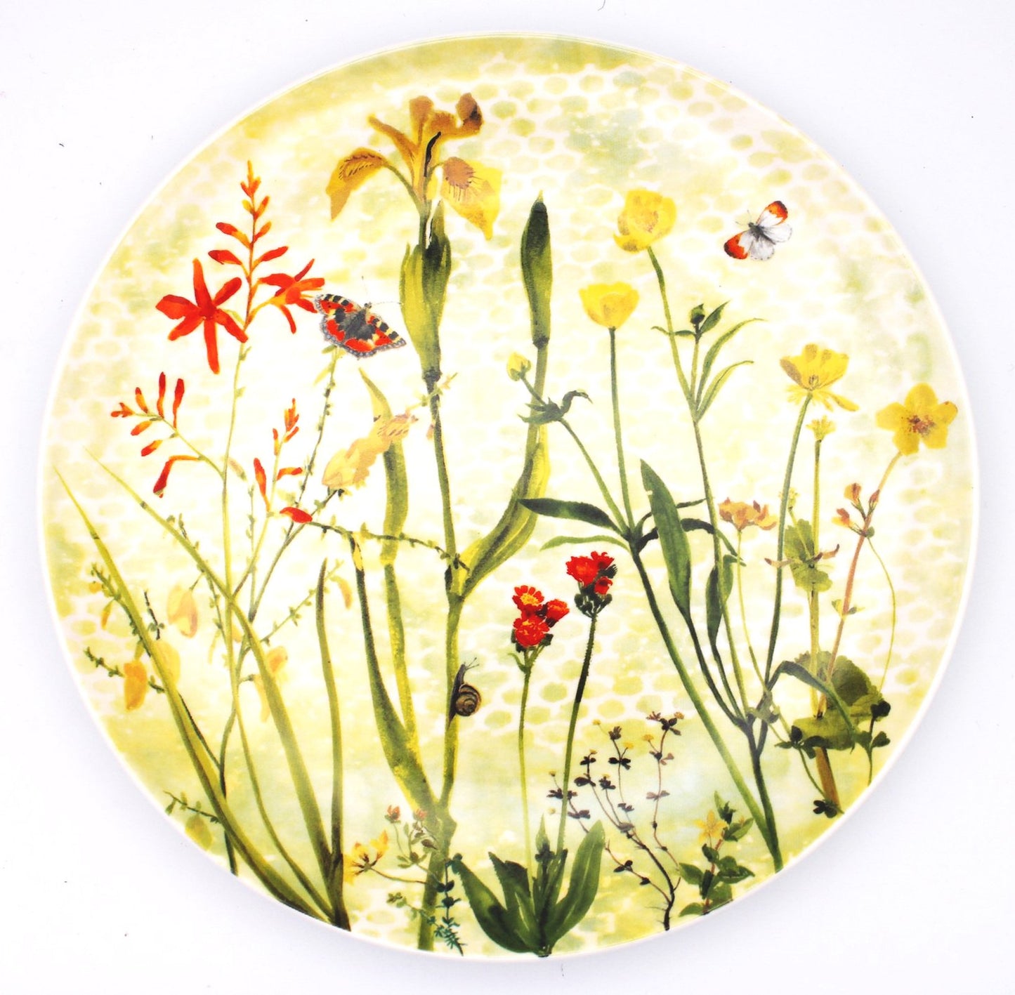 Annabel Langrish Set of Four Side Plates: Yellow Side Plate