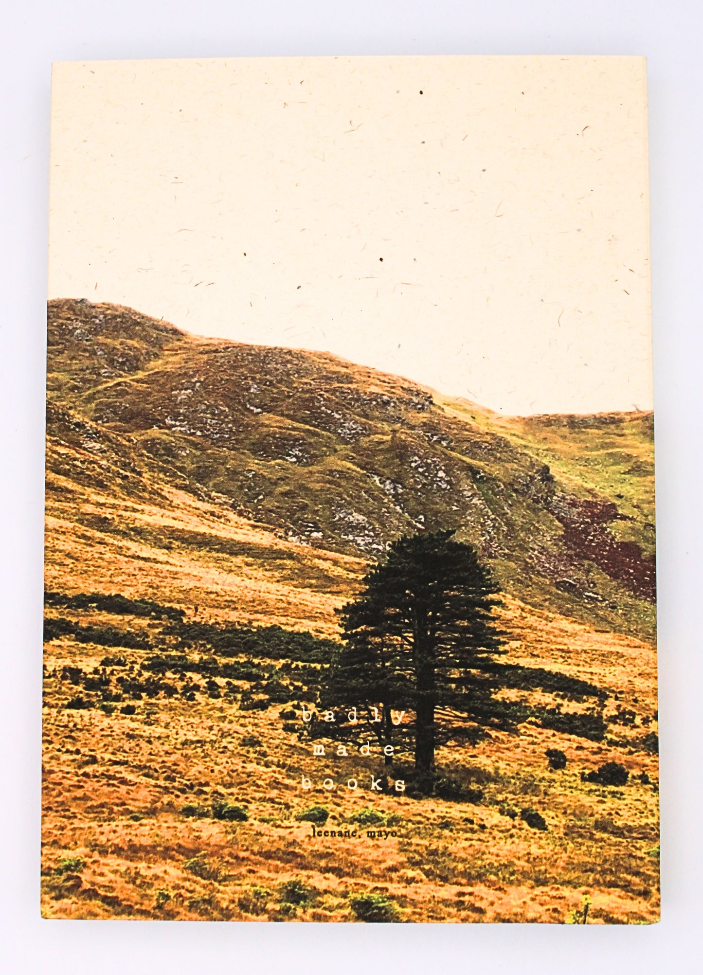 Badly Made Books - A5 Lined Notebook with Leenane Coverith Leenane Cover