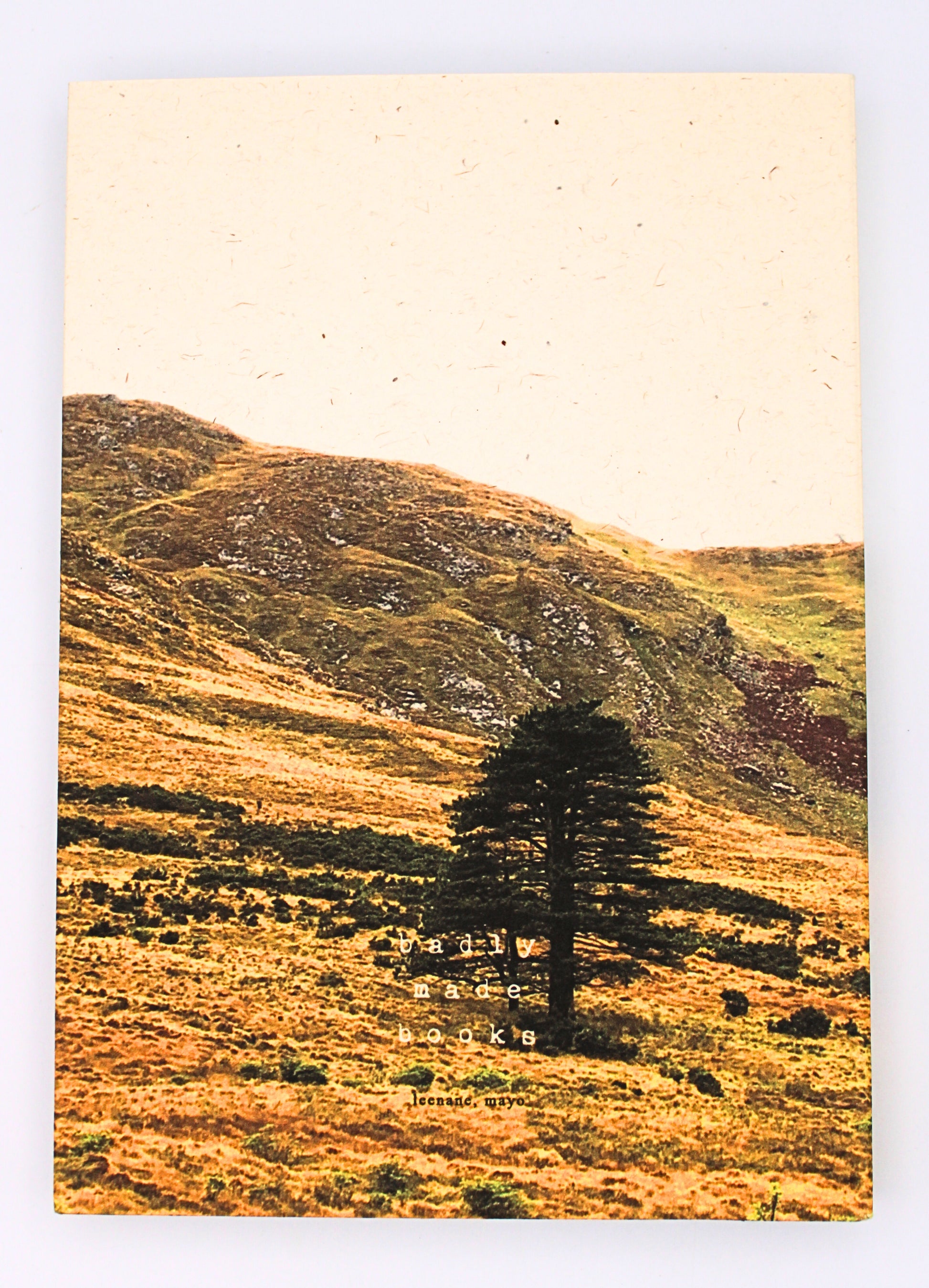 Badly Made Books  A5 Lined Notebook - Leenane Cover