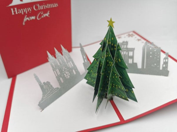 Paperbear Christmas in Cork Pop-Up Cards