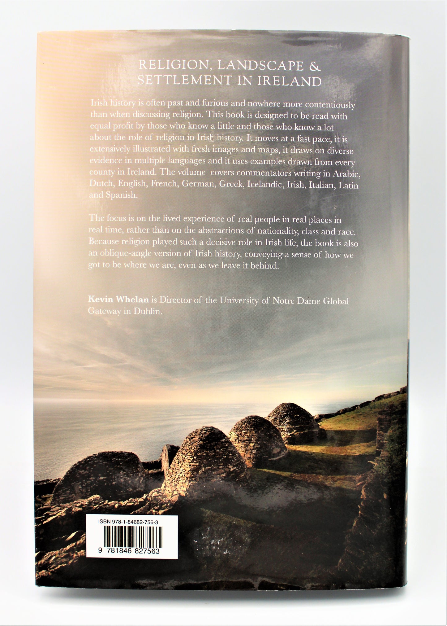 Back Cover of Religion, Landscape and Settlement in Ireland: From Patrick to Present Hardback Book