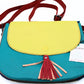 Soruka Lola Floppy Flip Flap Bag with Detachable Red Strap