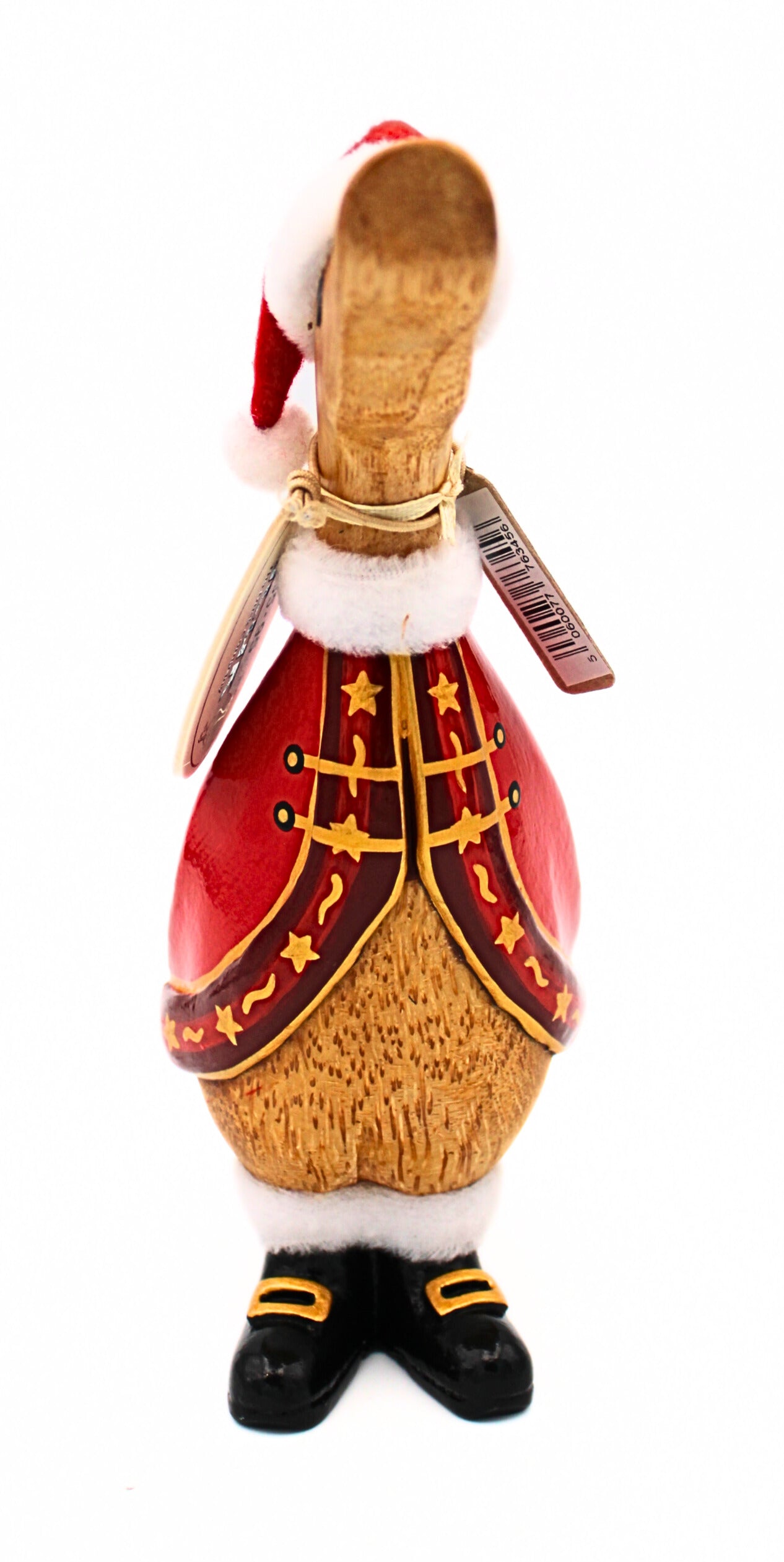 Front View of DCUK Christmas Duckling in Santa Design