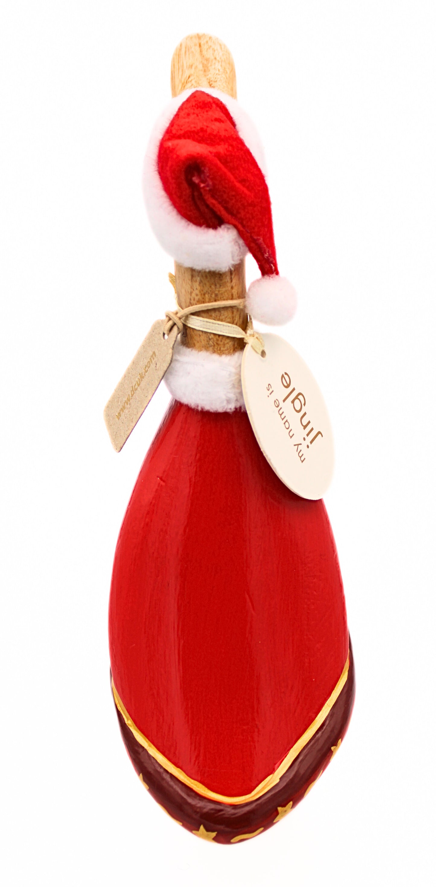 Back View of DCUK Christmas Duckling in Santa Design