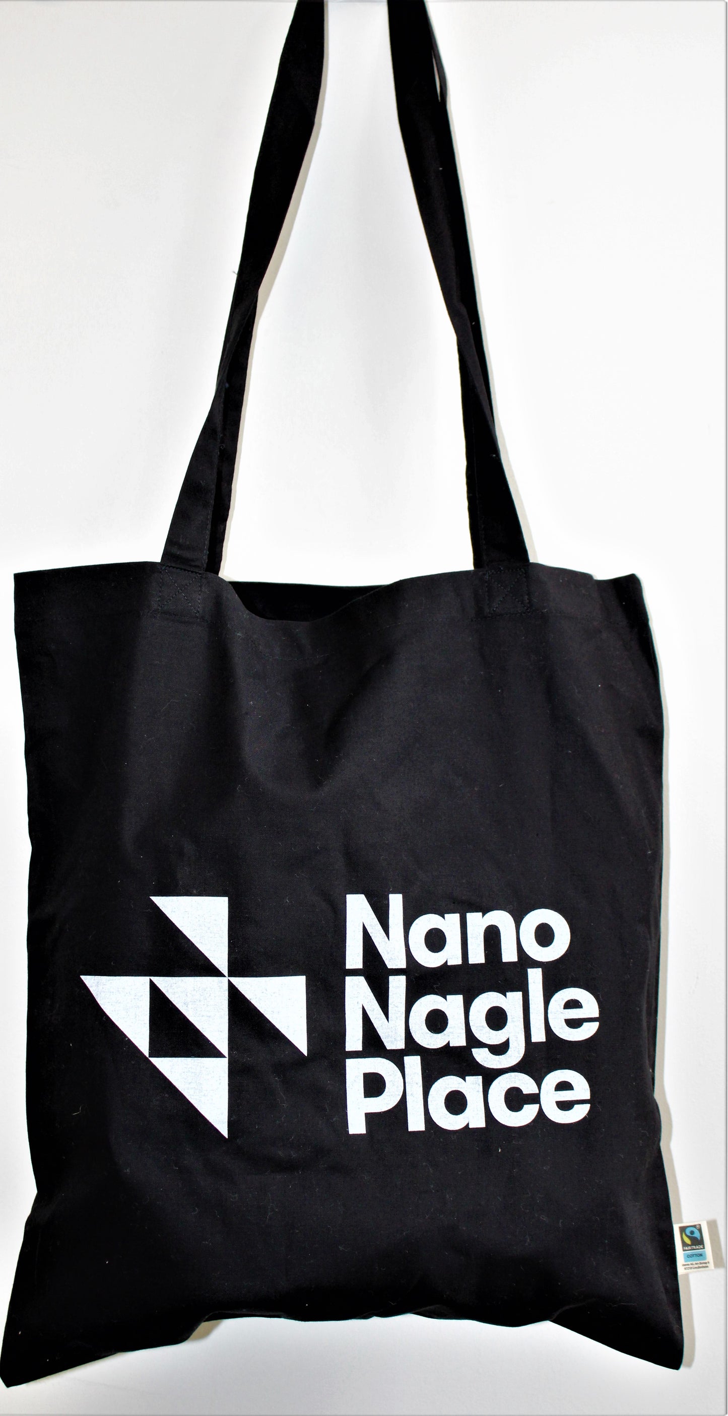 Nano Nagle Place Cotton Shopper in Black
