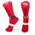 Festive Santa Socks