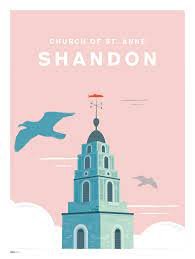 Hurrah Hurrah Tourism Prints: Church of St Annes Shandon