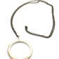 Sandia Vintage Hoop Necklace with Chain