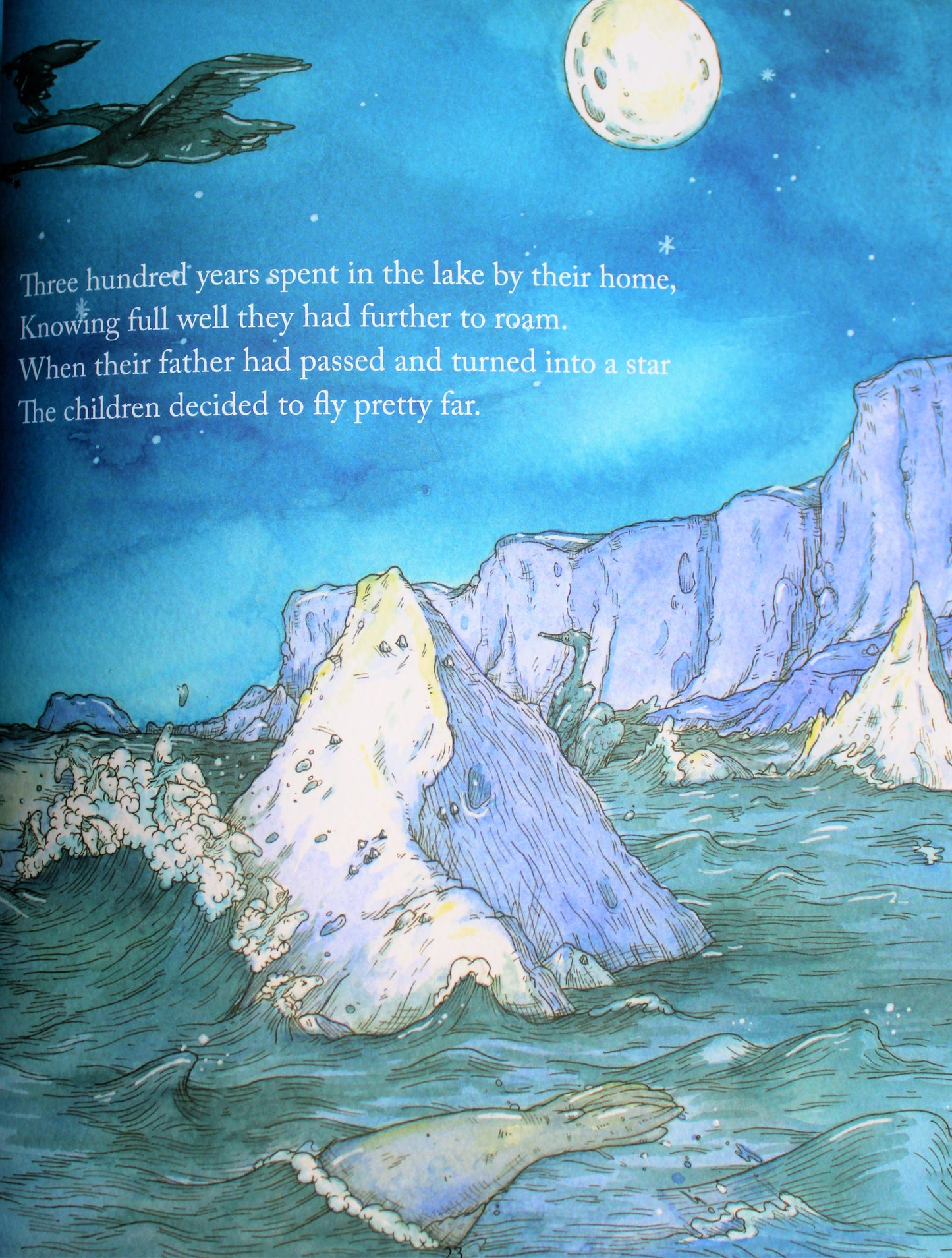 Illustration from The Children of Lir Picture Book