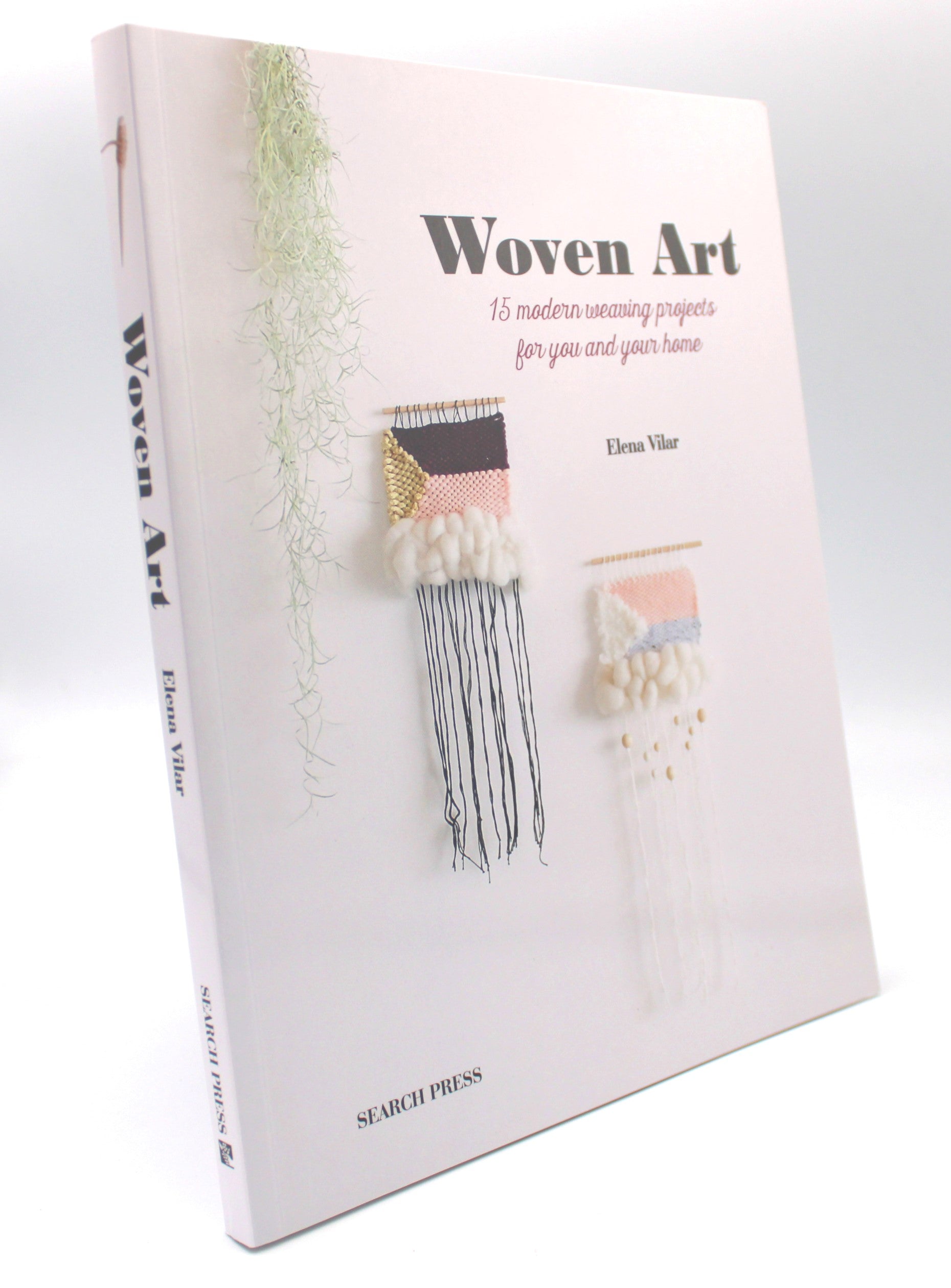 Woven Art Paperback Book Side View