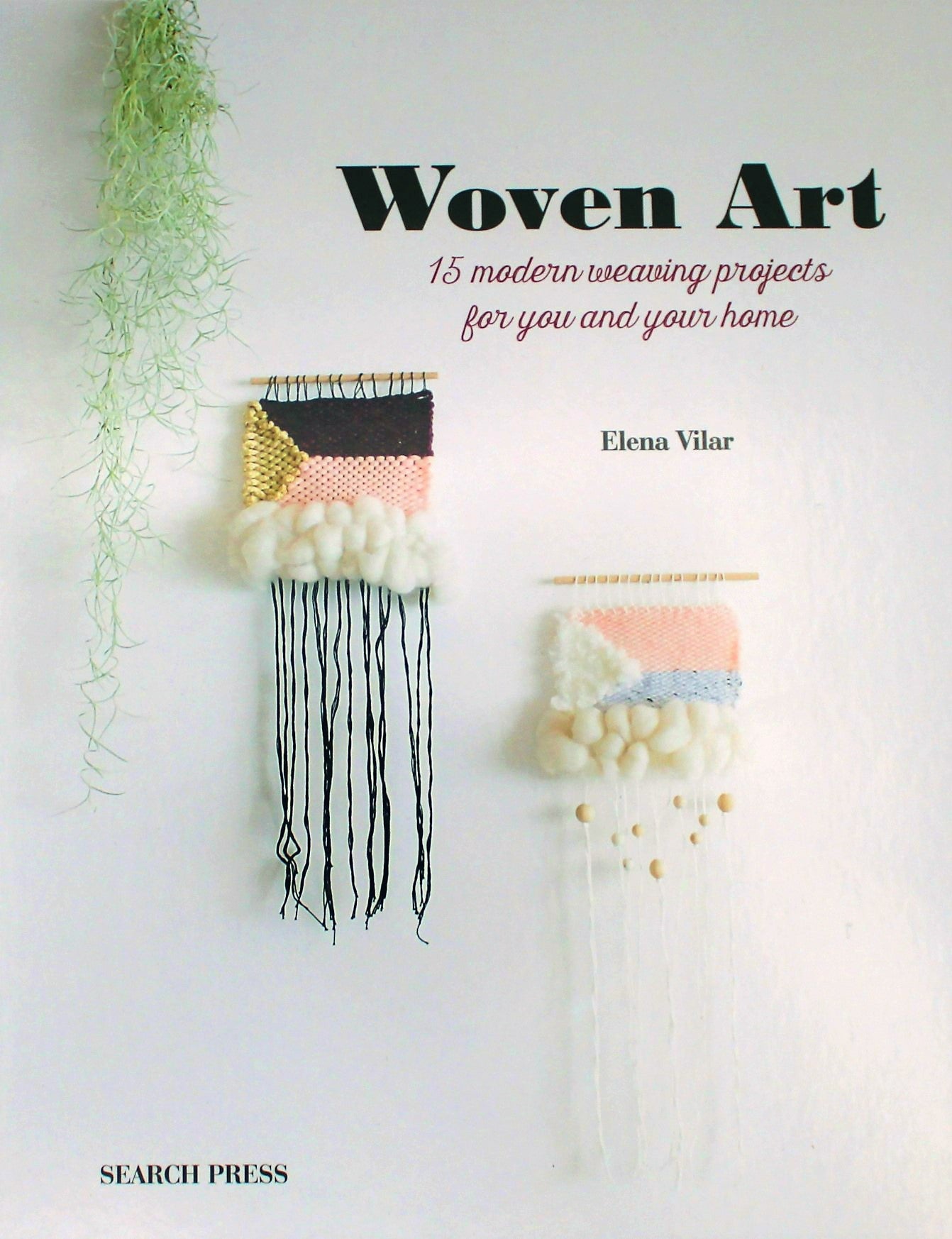 Woven Art Paperback Book Front View