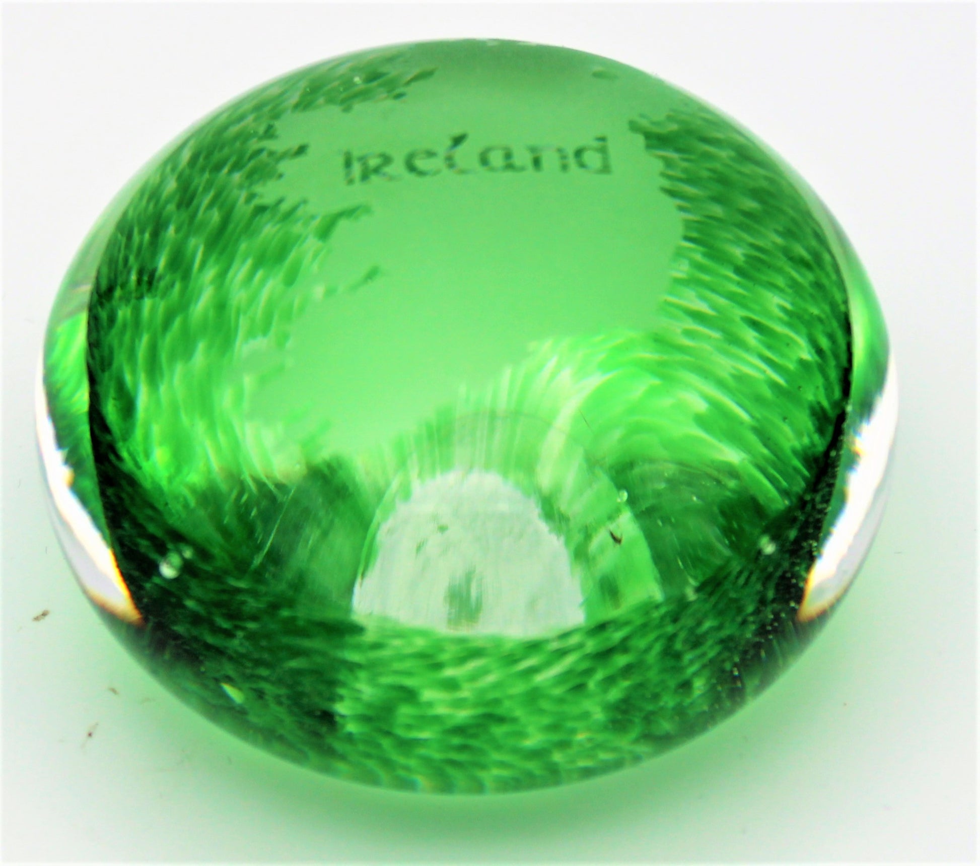 Ireland Glass Paperweight made by The Irish Handmade Glass Company