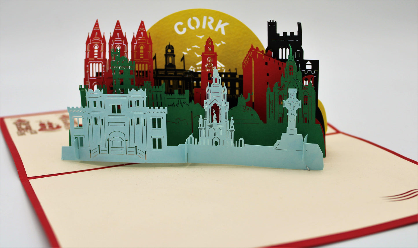 Paperbear Cork City Pop Up Card
