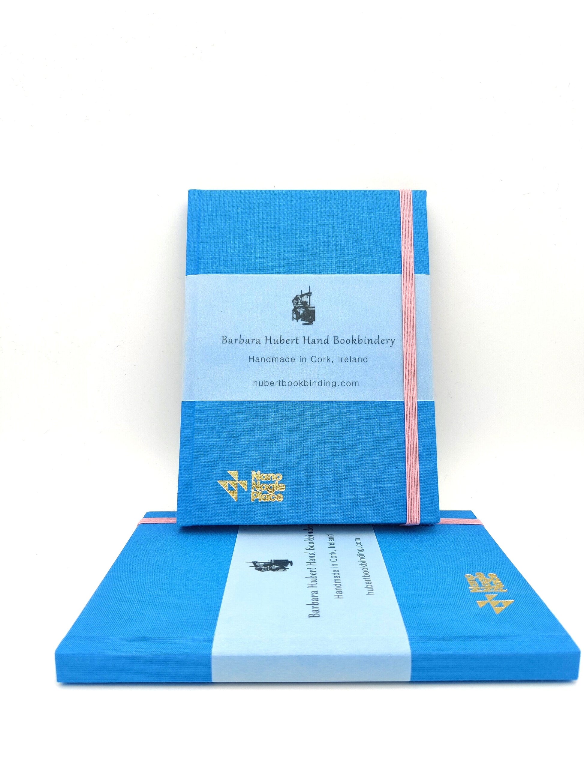Barbara Hubert Bookbindery Exclusive Nano Nagle Place Notebook in Blue