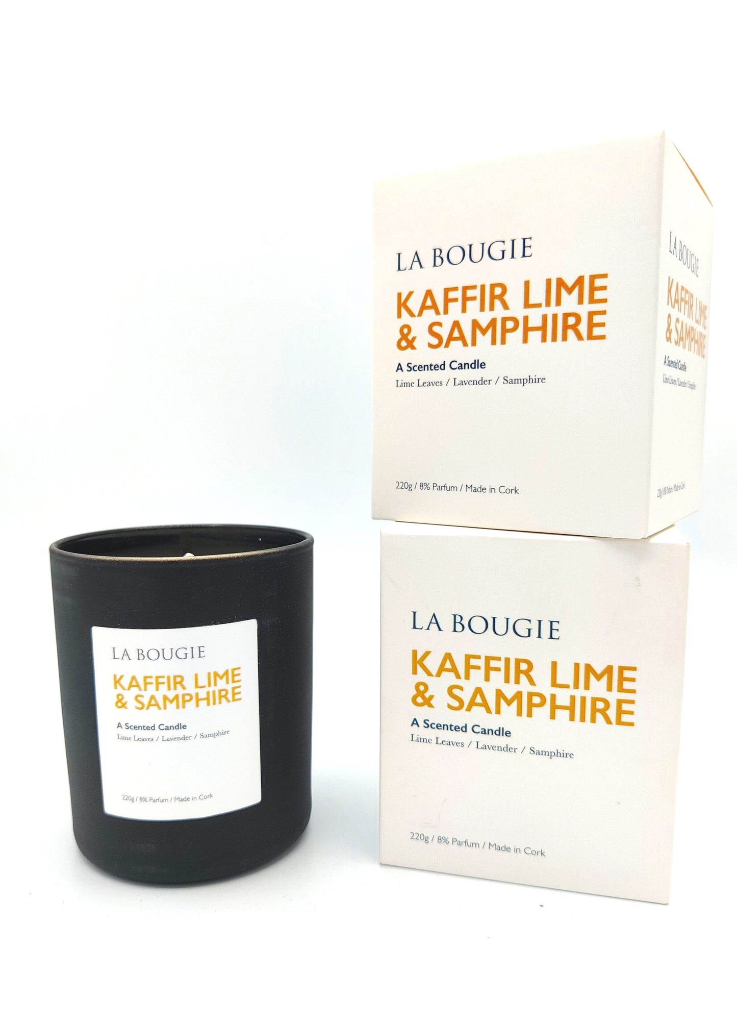 La Bougie Kaffir Lime & Samphire 220g Candle