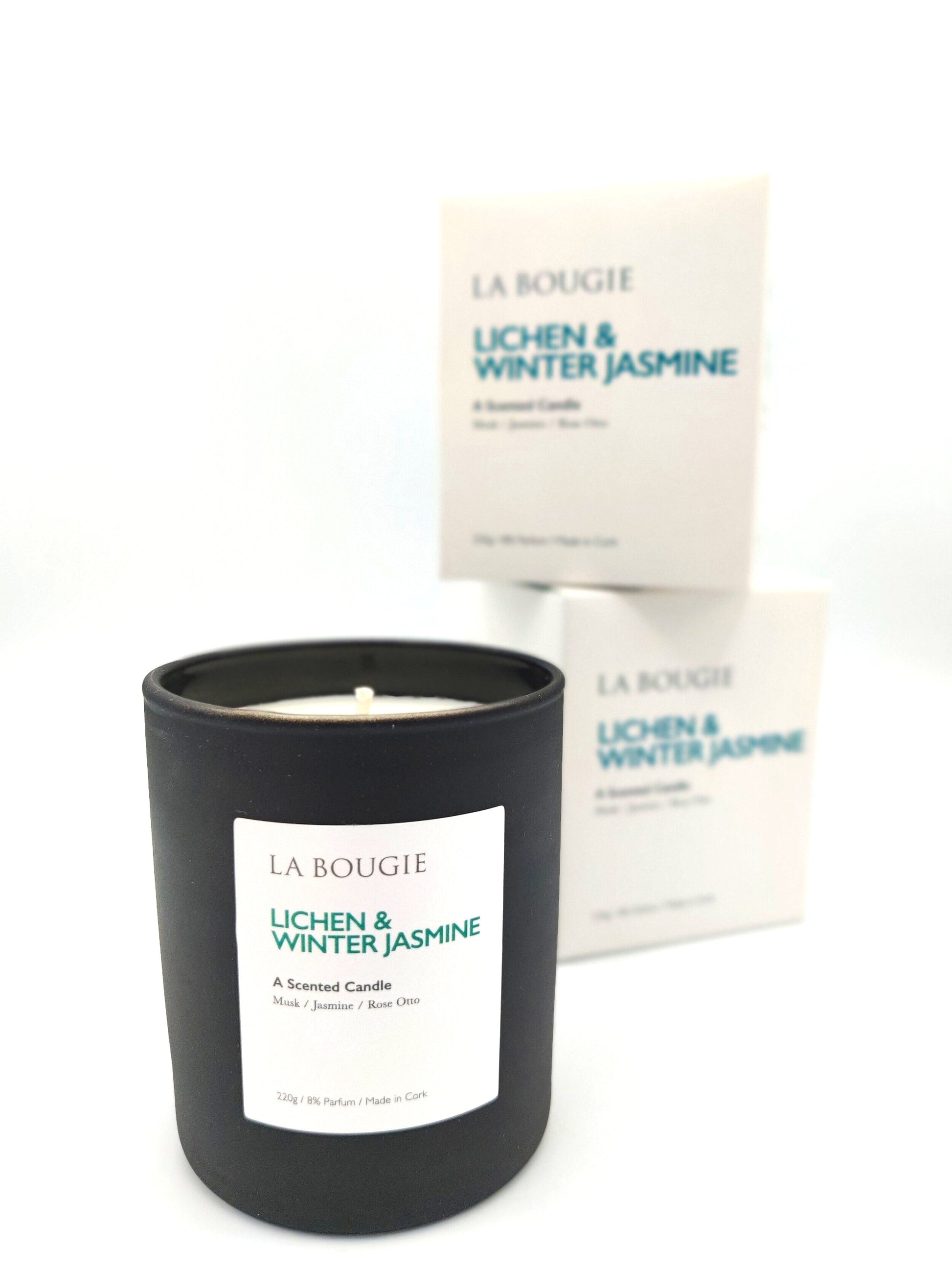 La Bougie Lichen & Winter Jasmine 220g Candle