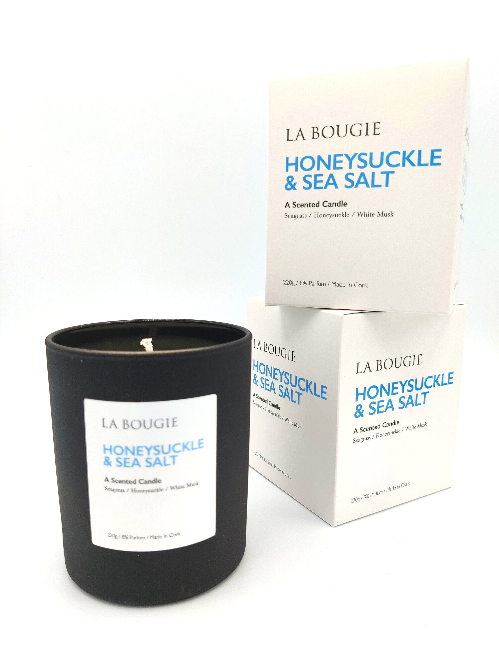 La Bougie Honeysuckle & Seasalt 220g Candle