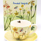 Annabel Langrish Cappuccino Cup and Saucer Gift Set in Yellow