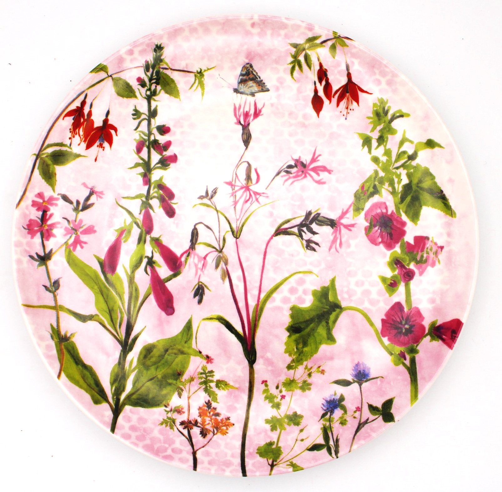Annabel Langrish Set of Four Side Plates Pink Plate