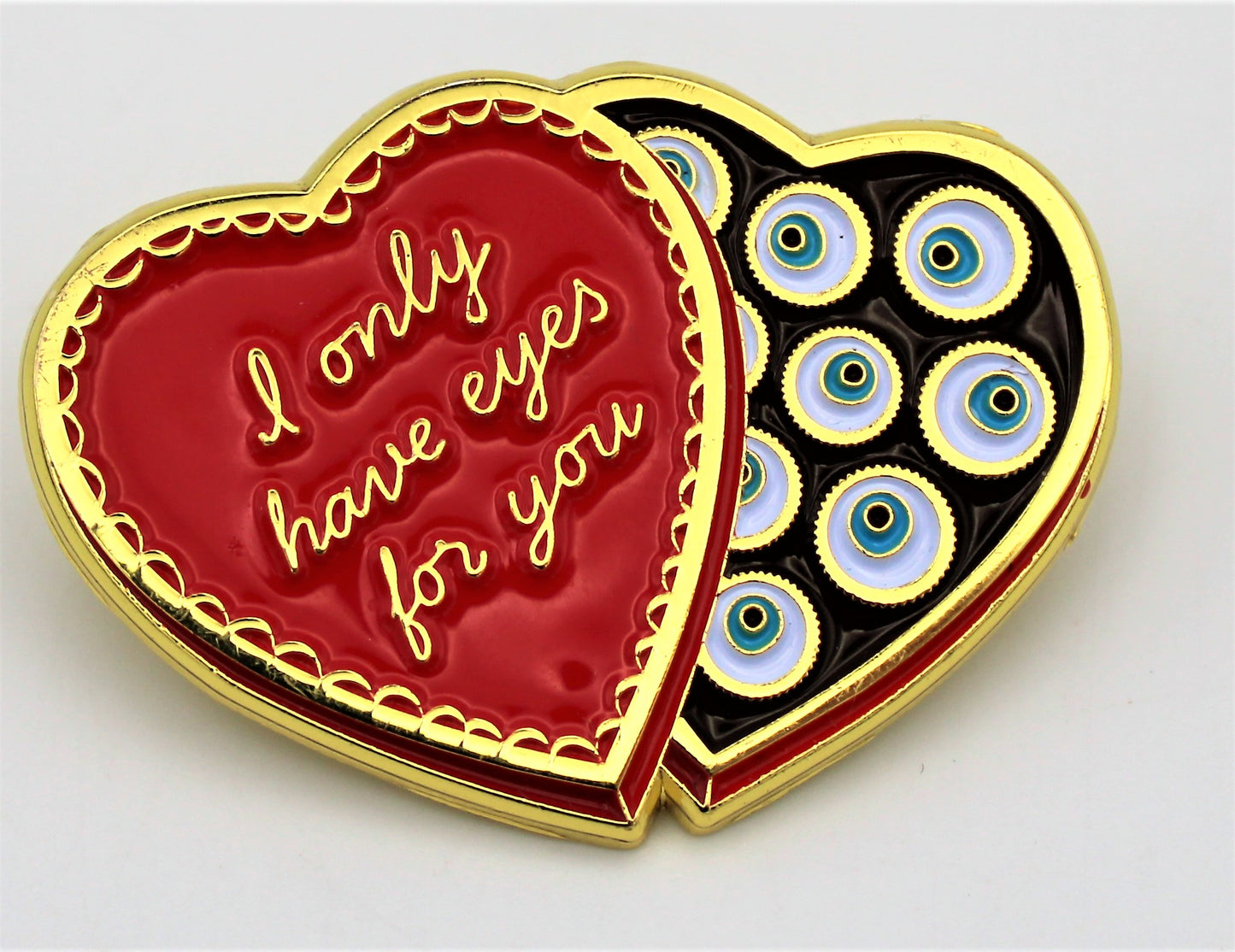 I Only Have Eyes for You Brooch