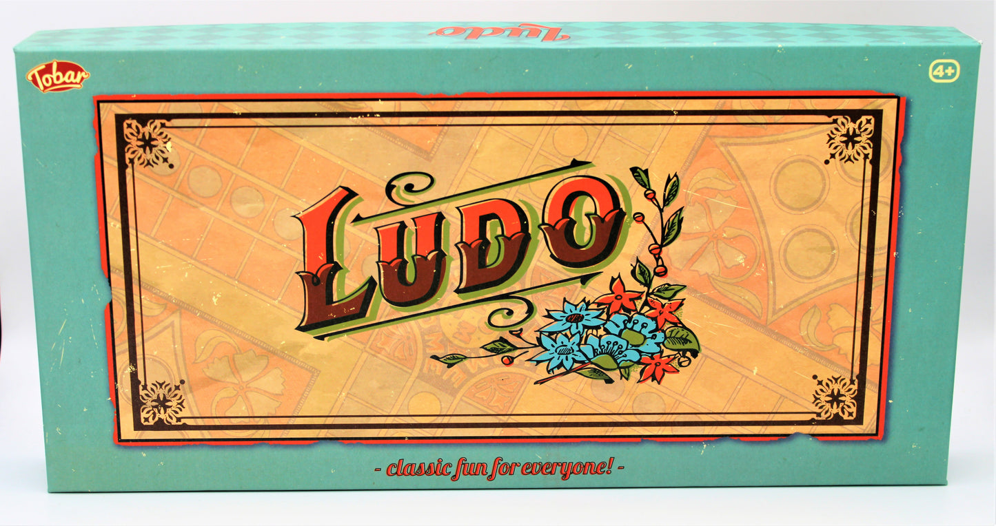 Ludo Board Game Retro Style Box