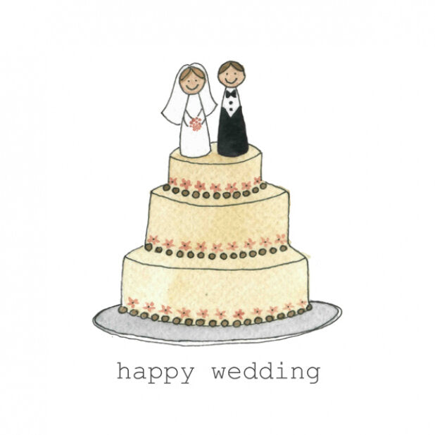 Maria Jose Gonzalez - Happy Wedding Card